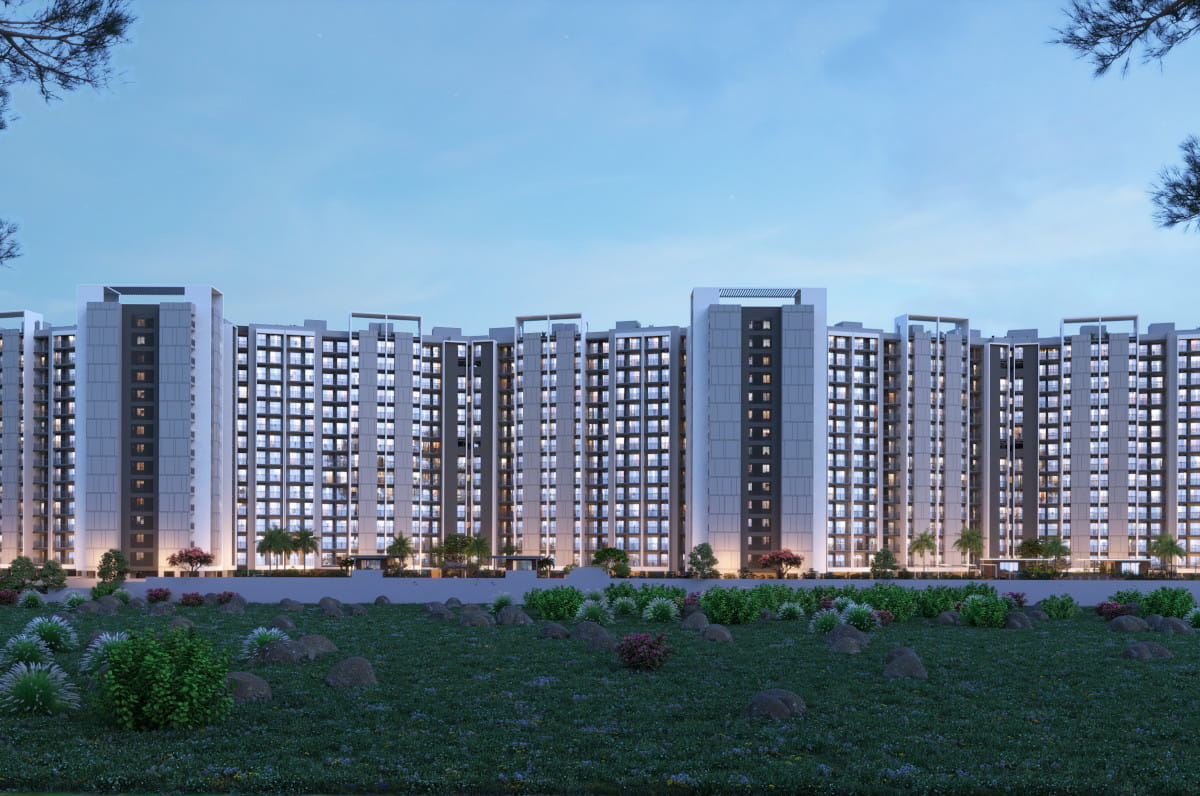 Mangalam Lifepark Elevation