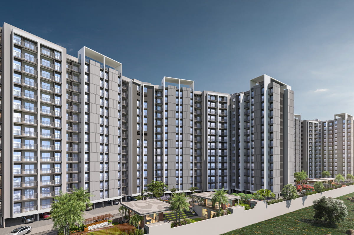 Mangalam Lifepark Elevation