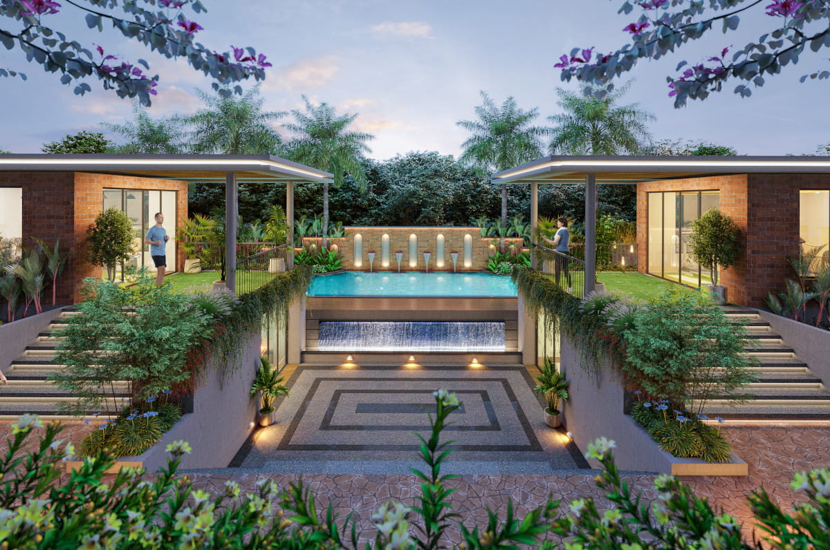 Mangalam Lifepark Elevation