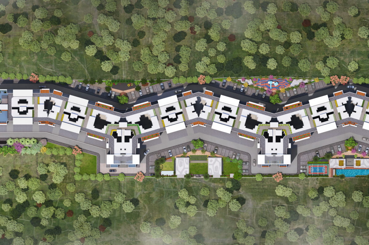 Mangalam Lifepark Elevation